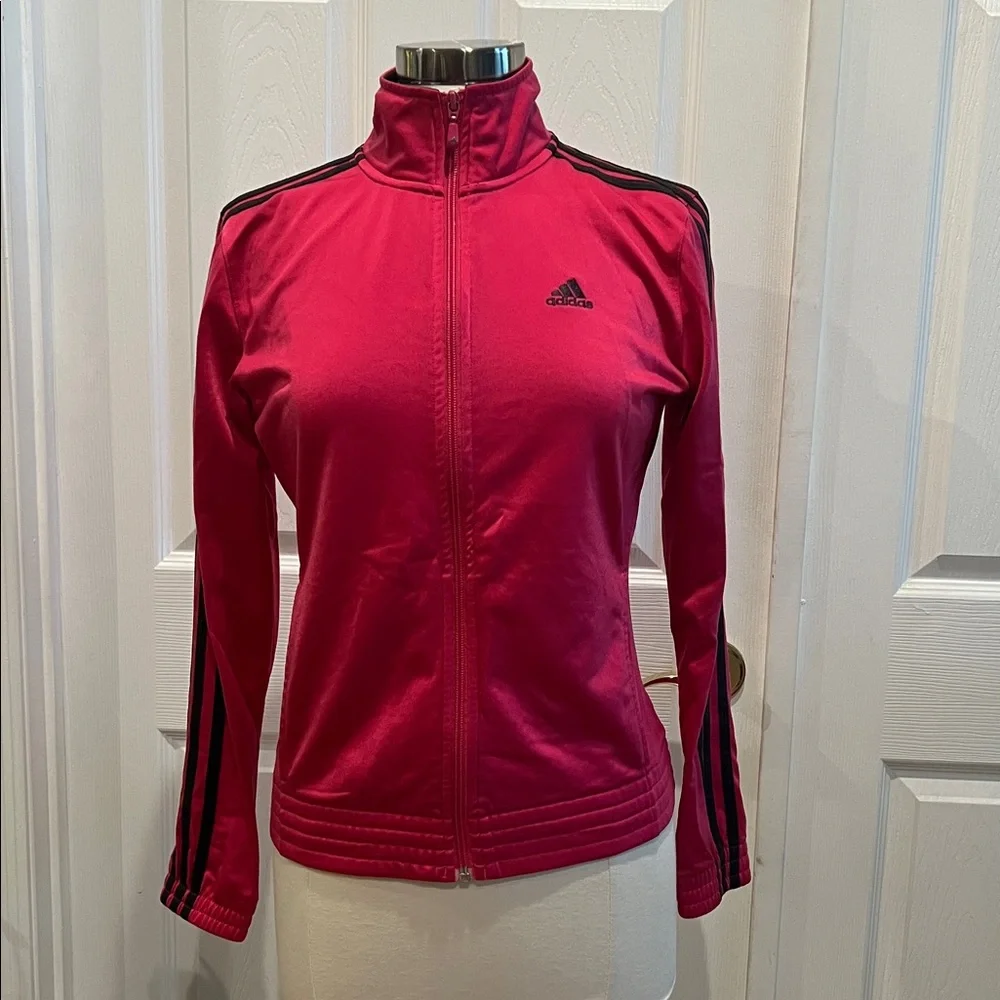 Adidas Pink Track Jacket - Picture 2 of 10